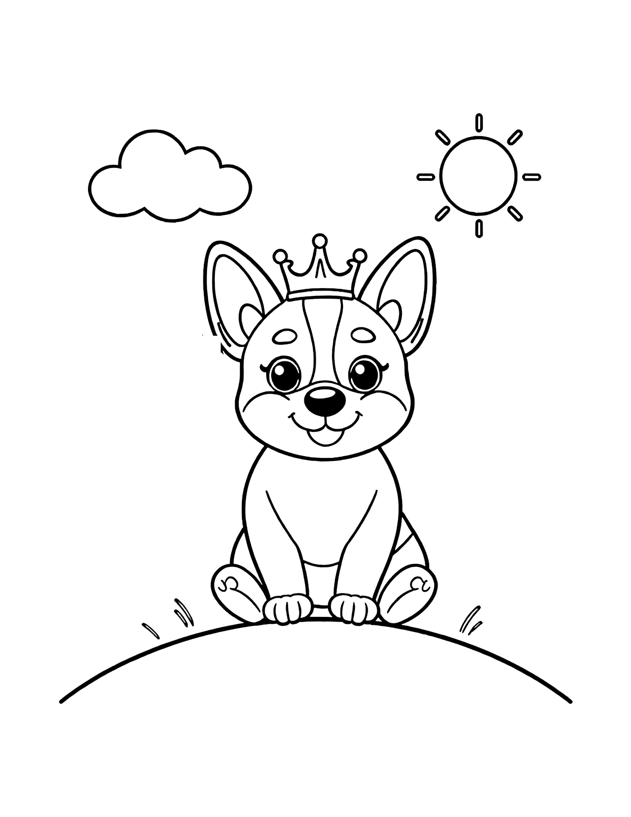 All Free Printable Coloring Pages for Kids | Everyday Coloring Pages